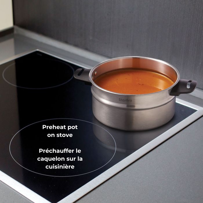🍽️ 3-in-1 Fondue Set – Magnetic Fork Guide (19 Pieces)