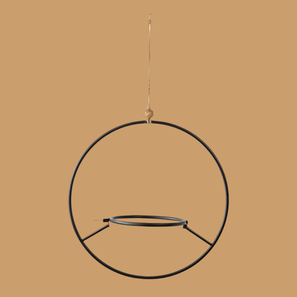 🌿 Hometrends 16" Single Planter Hanger – Elevate Your Greenery with Style