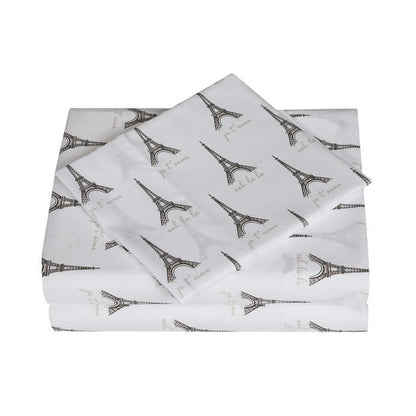 Mainstays Soft, Easy Care, Microfiber Sheet Set – Printed (Twin)