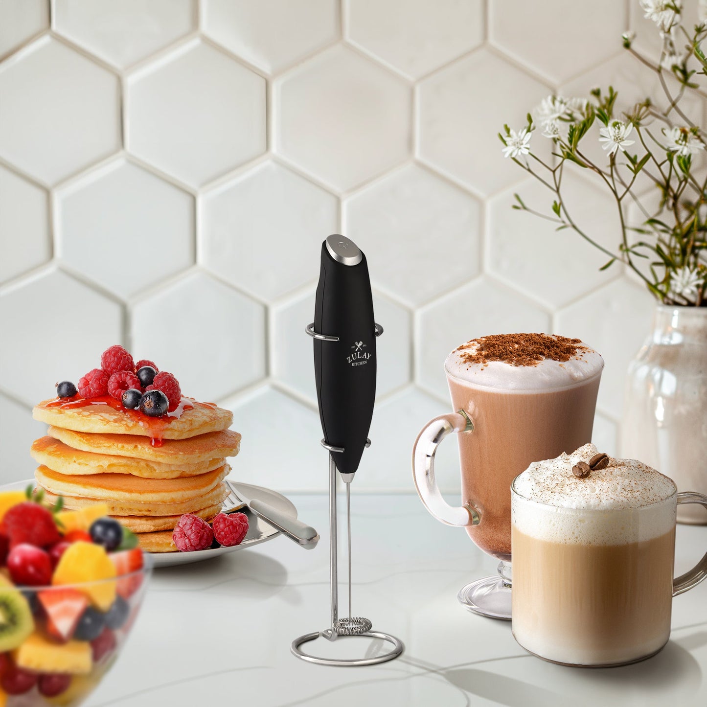 ☕ Zulay Milk Frother – Foam It, Love It, Sip It! 💨✨