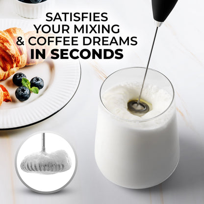 ☕ Zulay Milk Frother – Foam It, Love It, Sip It! 💨✨