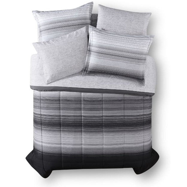 🛏️ Mainstays 7-Piece Microfiber Bed-in-a-Bag – Comfort & Style in One Package