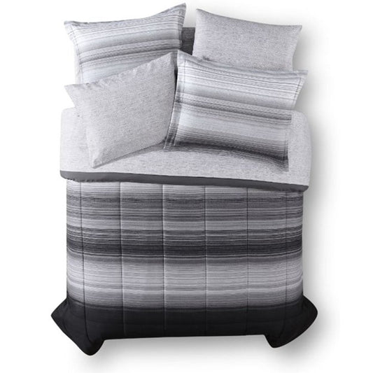 🛏️ Mainstays 7-Piece Microfiber Bed-in-a-Bag – Comfort & Style in One Package